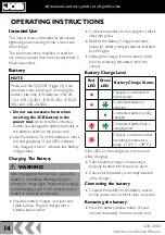 Preview for 14 page of jcb 20ID Instructions & User'S Manual