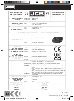 Preview for 12 page of jcb 21-18BC Original Instructions Manual