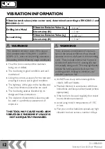 Предварительный просмотр 12 страницы jcb 21-18BLDD Instructions & User'S Manual