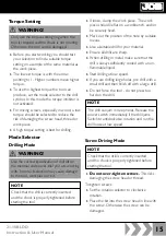 Preview for 15 page of jcb 21-18BLDD Instructions & User'S Manual