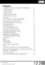 Preview for 3 page of jcb 21-18BLID Instructions & User'S Manual