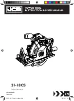 Preview for 1 page of jcb 21-18CS Instructions & User'S Manual