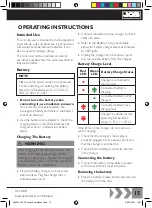 Предварительный просмотр 15 страницы jcb 21-18CS Instructions & User'S Manual