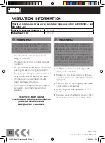 Предварительный просмотр 12 страницы jcb 21-18ID Instructions & User'S Manual