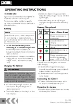 Preview for 10 page of jcb 21-18IL Instructions & User'S Manual