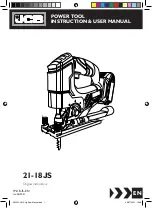 Preview for 1 page of jcb 21-18JS Instructions & User'S Manual