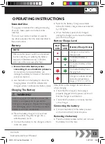 Предварительный просмотр 13 страницы jcb 21-18JS Instructions & User'S Manual