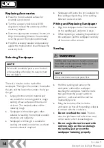 Предварительный просмотр 14 страницы jcb 21-18MT Instructions & User'S Manual