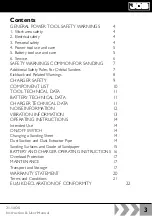 Предварительный просмотр 3 страницы jcb 21-18OS Instructions & User'S Manual