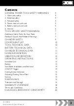 Preview for 3 page of jcb 21-18RS Instructions & User'S Manual