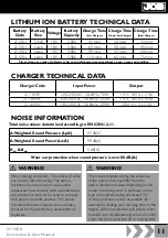 Предварительный просмотр 11 страницы jcb 21-18RS Instructions & User'S Manual