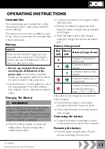 Preview for 13 page of jcb 21-18RS Instructions & User'S Manual