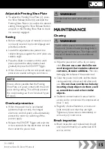 Preview for 15 page of jcb 21-18RS Instructions & User'S Manual