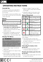 Preview for 6 page of jcb 21-20LI Instructions & User'S Manual