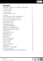 Preview for 3 page of jcb 21-CS1500 Instructions & User'S Manual