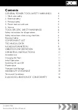 Preview for 3 page of jcb 21-DH1700 Instructions & User'S Manual