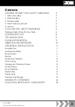 Preview for 3 page of jcb 21-JS800 Instructions & User'S Manual