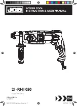 Предварительный просмотр 1 страницы jcb 21-RH1050 Instructions & User'S Manual