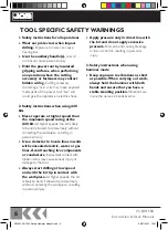 Предварительный просмотр 6 страницы jcb 21-RH1500 Instructions & User'S Manual