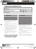 Предварительный просмотр 10 страницы jcb 21-RH1500 Instructions & User'S Manual