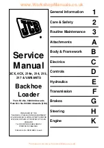 jcb 214e Service Manual предпросмотр