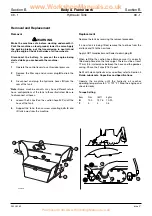 Предварительный просмотр 148 страницы jcb 214e Service Manual