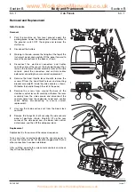 Предварительный просмотр 150 страницы jcb 214e Service Manual