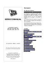 Preview for 1 page of jcb 225 Service Manual