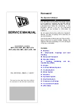 jcb 225T Service Manual preview