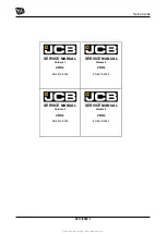 Предварительный просмотр 3 страницы jcb 2DXL Service Manual