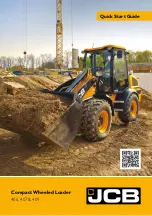 Предварительный просмотр 1 страницы jcb 406 Quick Start Manual