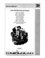 Preview for 1 page of jcb 444 Service Manual