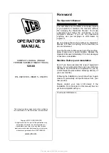 Предварительный просмотр 2 страницы jcb 525-60 Operator'S Manual