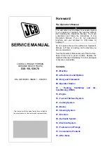 Preview for 1 page of jcb 530-110 Service Manual
