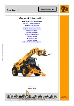 Предварительный просмотр 3 страницы jcb 540-170 Service Manual