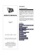 Предварительный просмотр 1 страницы jcb 67C-1 Service Manual