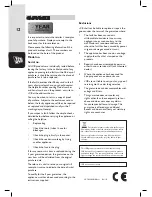 Preview for 12 page of jcb 70340 User Manual