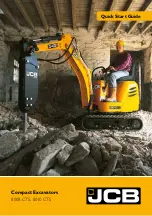 Предварительный просмотр 1 страницы jcb 8008 CTS Quick Start Manual