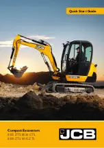 jcb 8025 ZTS Quick Start Manual preview