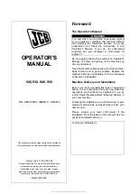 Preview for 2 page of jcb 926 Operator'S Manual