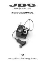 jcb CA Series Instruction Manual preview