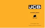 jcb CT160 Operator'S Manual предпросмотр