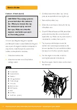 Preview for 28 page of jcb G125RS Quick Start Manual