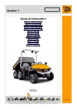 Предварительный просмотр 3 страницы jcb Groundhog 6x4 Service Manual