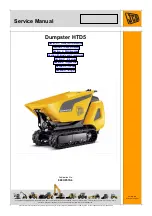 Предварительный просмотр 1 страницы jcb HTD5 Service Manual