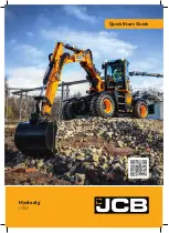 jcb Hydradig 110W Quick Start Manual предпросмотр