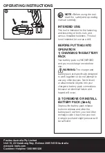 Предварительный просмотр 12 страницы jcb ID20LIBL2 Safety And Operating Manual