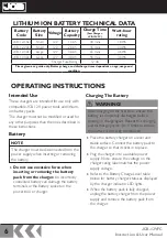 Предварительный просмотр 6 страницы jcb JCB-12VFC Original Instructions Manual