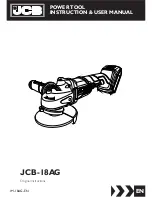 jcb JCB-18AG Instructions & User'S Manual предпросмотр