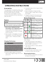 Предварительный просмотр 15 страницы jcb JCB-18AG Instructions & User'S Manual